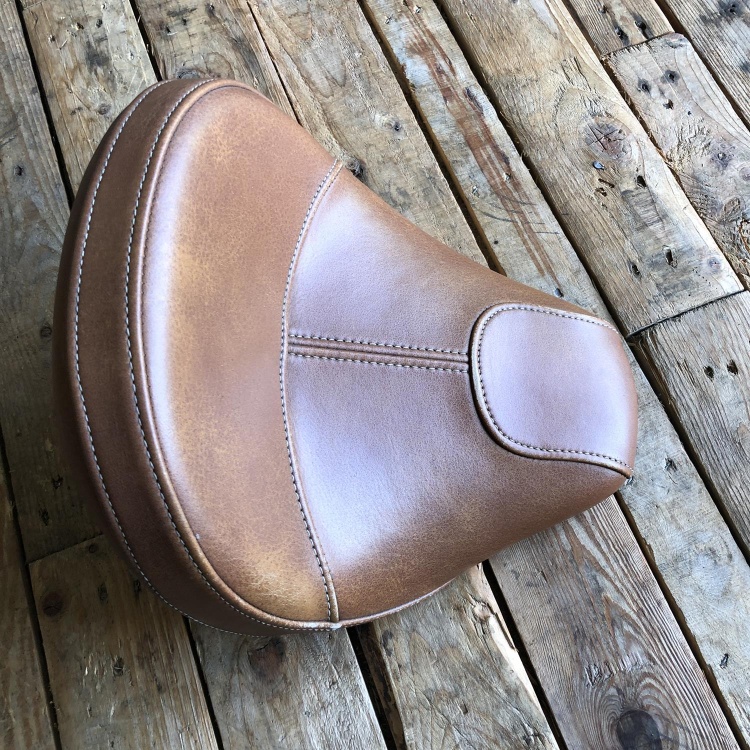 Indian Scout rider's solo seat (desert tan)